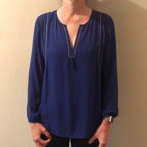 J Crew Popover blouse